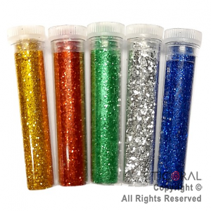 MIX GLITTER MULTICOLOR 132-05 5 UNIDADES X 5 CC x 1